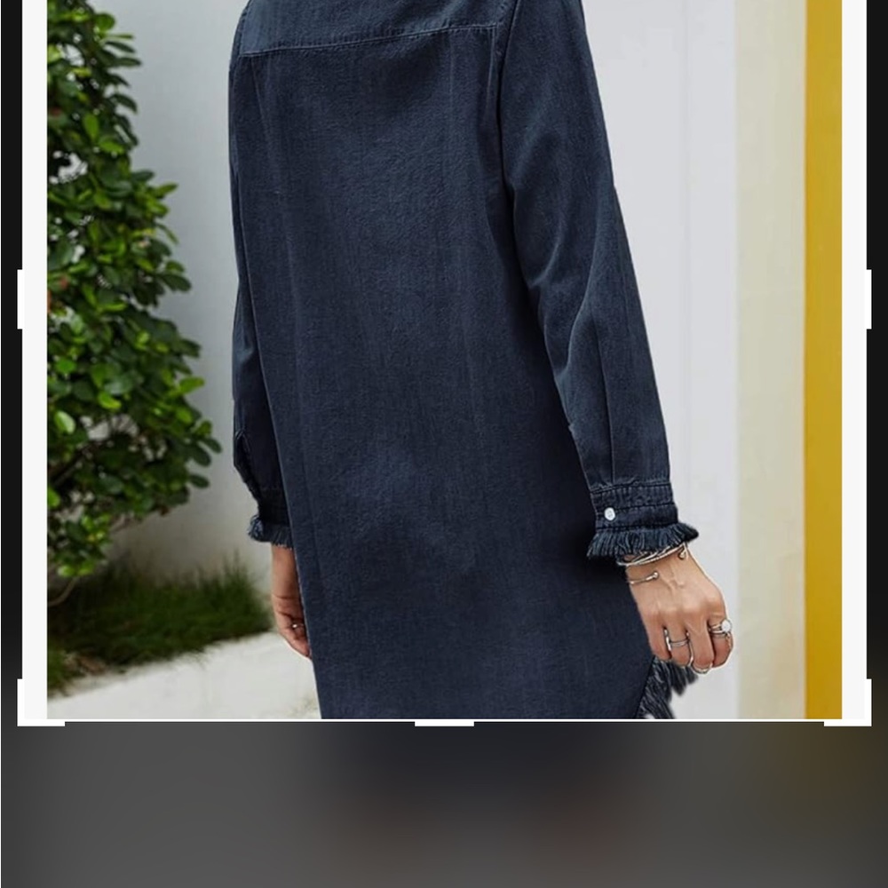 Women’s Denim Tunic/Dress - Picture 6 of 8